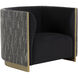 Larron Abbington Black / Hobbes Night Armchair